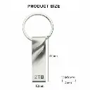 Jinyi Metal Usb 2.0 Flash Drive 2Tb Data Memory Storage Thumb Stick For Pc Laptop