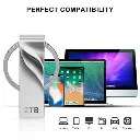 Jinyi Metal Usb 2.0 Flash Drive 2Tb Data Memory Storage Thumb Stick For Pc Laptop