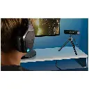 Logitech Brio 4K Webcam, Ultra 4K HD Video Calling, Noise-Canceling mic, HD Auto Light Correction, Wide Field of View, Works with Microsoft Teams, Zoom, Google Voice, PC/Mac/Laptop/Macbook/Tablet