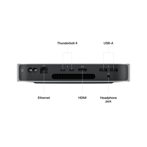 Ordinateur de bureau Mac Mini 2023 d'Apple avec puce M2 (MMFK3LL/A)