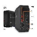 WD_BLACK 2TB D50 Game Dock NVMe SSD, External Desktop Solid State Drive - WDBA3U0020BBK-NESN