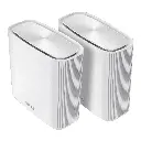 ASUS ZenWiFi XT9 AX7800 Tri-Band WiFi6 Mesh WiFiSystem (2Pack), 802.11ax, up to 5700 sq ft & 6+ Rooms, AiMesh, Lifetime Free Internet Security, Parental Controls, 2.5G WAN Port, UNII 4, White