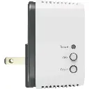 NETGEAR - AC1200 WiFi Range Extender and Signal Booster, Wall-plug, White, 1.2Gbps (EX6110)