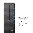 HP Slim Desktop, Intel Celeron J4025, 4GB RAM, 256GB SSD, Dark Black, Windows 11 Home, S01-aF2003w