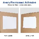 Avery Shipping Labels, 5.5 x 8.5, White, TrueBlock, Inkjet, 20 Labels (18126) 0.399 lb