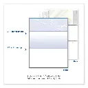 Security Business Checks, 11 Features, 8.5 x 11, Blue Marble Top, 500/Ream