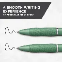 Sharpie S-Gel, Gel Pens, Medium Point (0.7mm), Green Barrel, Black Ink, 4 Count