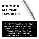 BIC Cristal Xtra Smooth Ballpoint Stick Pens, 1.0 mm, Black Ink, Pack of 10