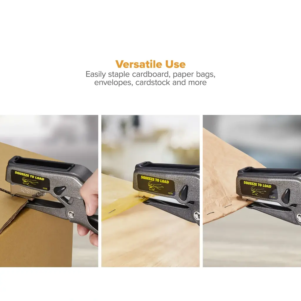 B8 Stapler 02245 Plier Staple Gun, Bostitch, Heavy Duty 45 Sheet Plier Stapler, Full-Strip