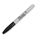 Sharpie Permanent Markers, Fine Point, Black, 2 Count