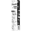 Sharpie Permanent Markers, Fine Point, Black, 2 Count