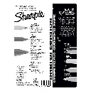 Sharpie Permanent Markers, Multi-Tip Pack, Fine/Ultra Fine/Chisel Tip, Black, 6 Count
