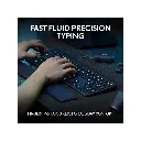 Logitech MX Keys S Wireless Keyboard, Low Profile, Fluid Precise Quiet Typing, Bluetooth, Black