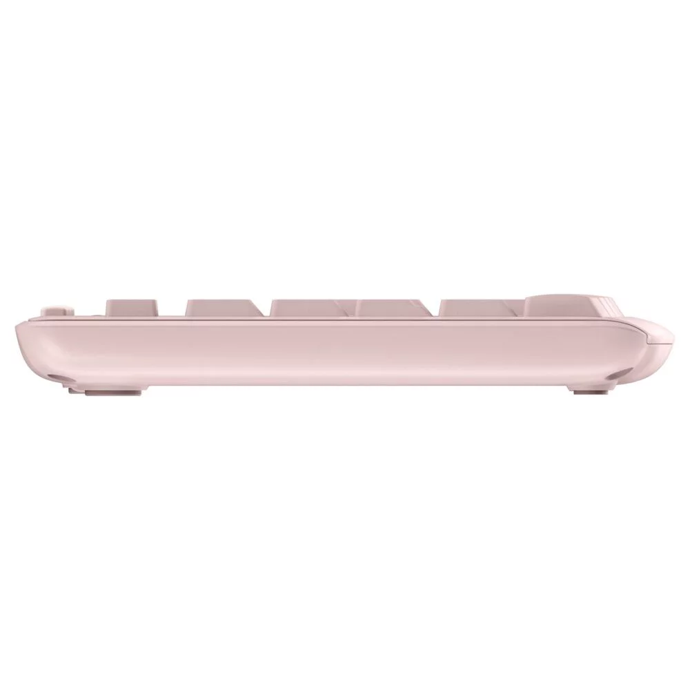 Logitech Wireless Keyboard and Mouse Combo for Windows, 2.4 GHz Wireless, Compact Mouse, Rose