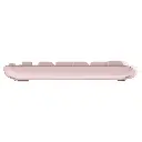 Logitech Wireless Keyboard and Mouse Combo for Windows, 2.4 GHz Wireless, Compact Mouse, Rose