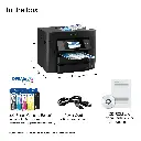 Epson WorkForce Pro WF-4833 Wireless All-in-One Printer with Auto 2-Sided Print, Copy, Scan and Fax, 50-Page ADF, 500-Sheet Paper Capacity, and 4.3"