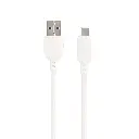 onn. USB to USB-C Cable, White, 10'
