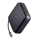 j5create USB-C Dual 4K HDMI Dock Without PD 3.1 Pass Through Charging (5.12x5.12 in and 14.7 oz), JCD3198