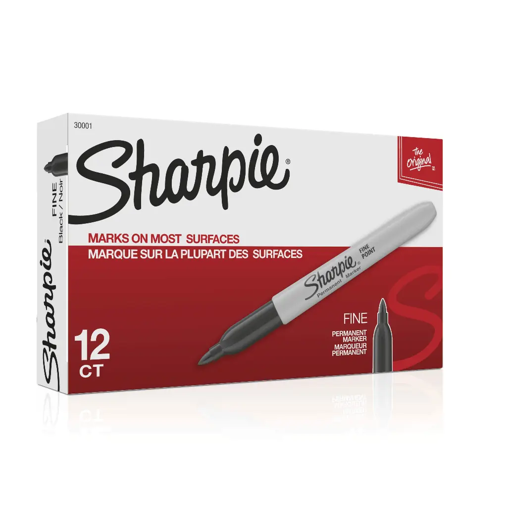 Sharpie Permanent Markers - Fine Tip