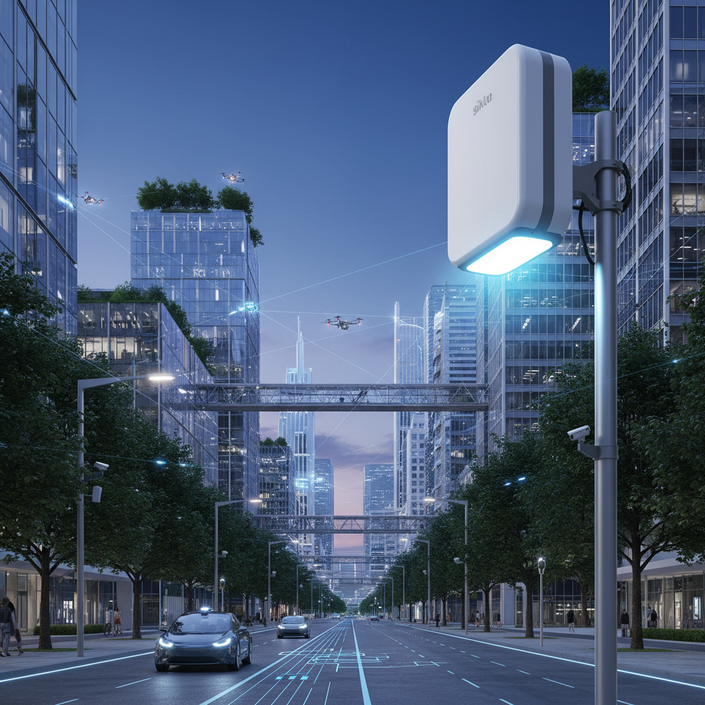 Siklu MultiHaul TG Broadband Luminaire