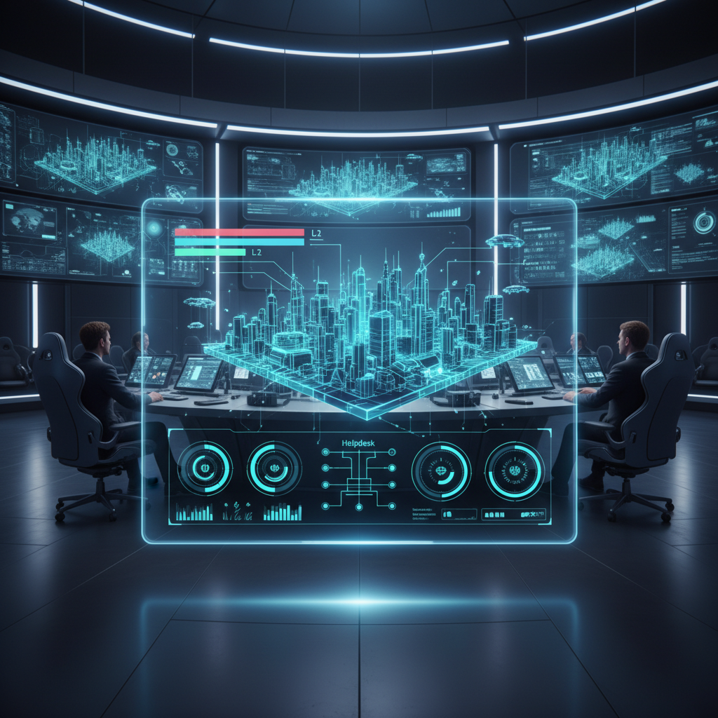 NOC Monitoring (L1/L2/L3 Helpdesk)
