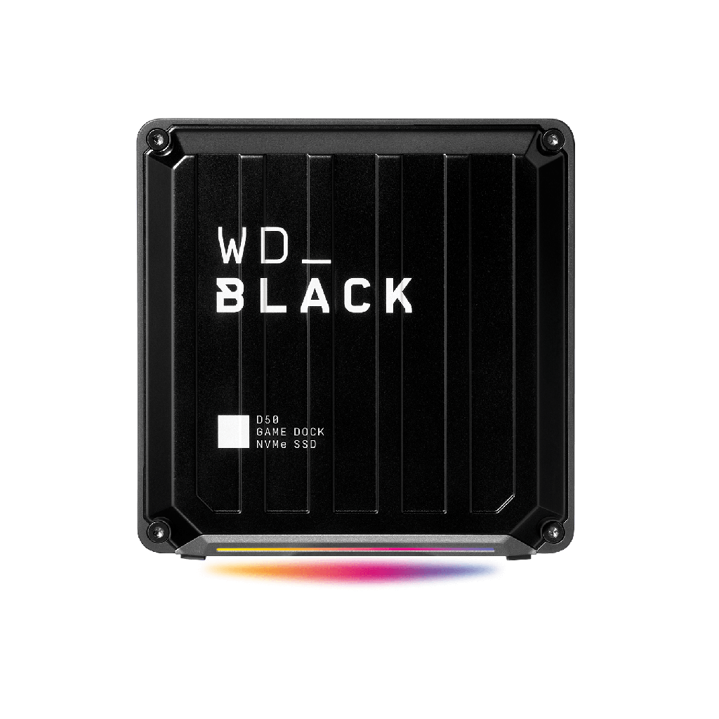 WD_BLACK 2TB D50 Game Dock NVMe SSD, External Desktop Solid State Drive - WDBA3U0020BBK-NESN