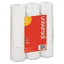 Impact and Inkjet Print Bond Paper Rolls 0.5&quot; Core, 2.25&quot; x 150 ft, White, 12/Pack