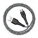 onn. 6 ft USB Type C Charging and Data Cable, Compatible with iPhone15, Samsung, Single Pack, Black
