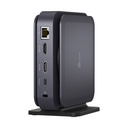 j5create USB-C Dual 4K HDMI Dock Without PD 3.1 Pass Through Charging (5.12x5.12 in and 14.7 oz), JCD3198